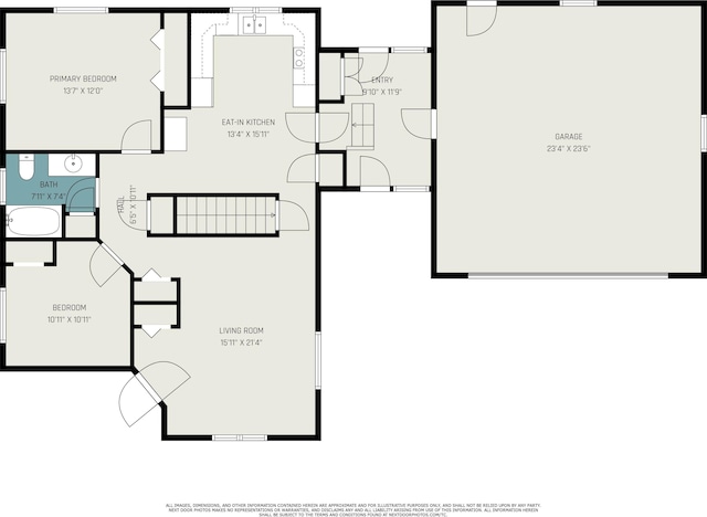 5100 Holton Duck Lake Rd, Twin Lake, MI 49457 - view of floor plan / room layout