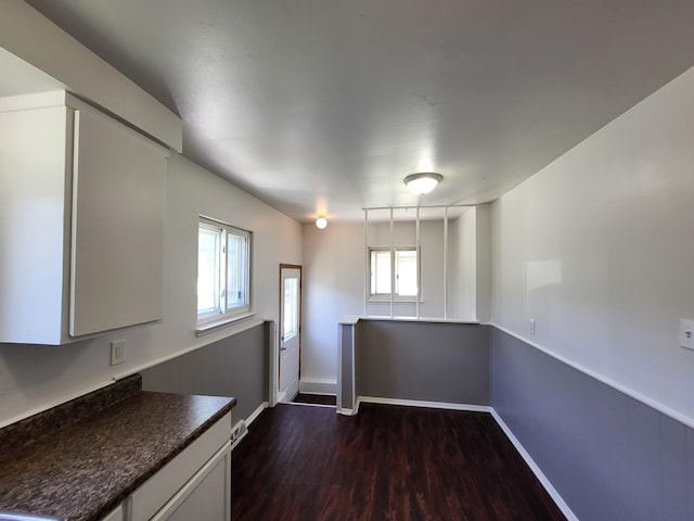6163 Glenis St, Taylor, MI 48180 - kitchen with dark wood finished floors and dark countertops