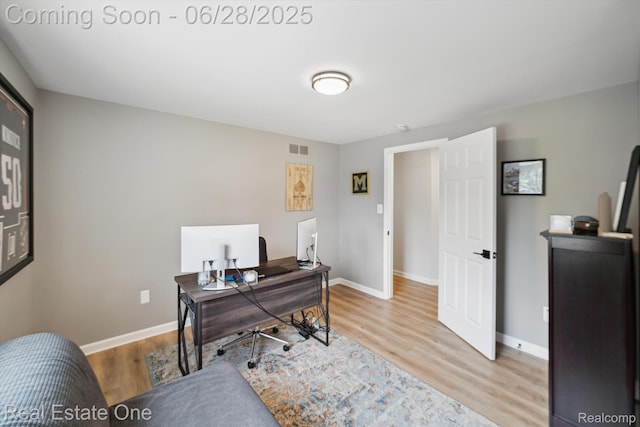 8409 Sandpiper St, Canton, MI 48187 - office area with wood finished floors and baseboards