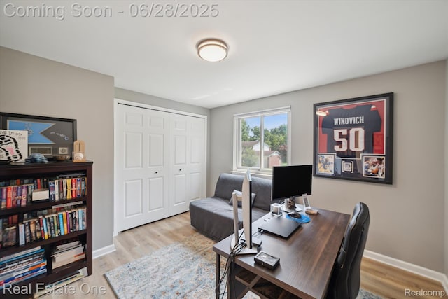 8409 Sandpiper St, Canton, MI 48187 - office with wood finished floors and baseboards