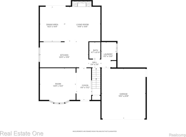 8409 Sandpiper St, Canton, MI 48187 - view of home floor plan