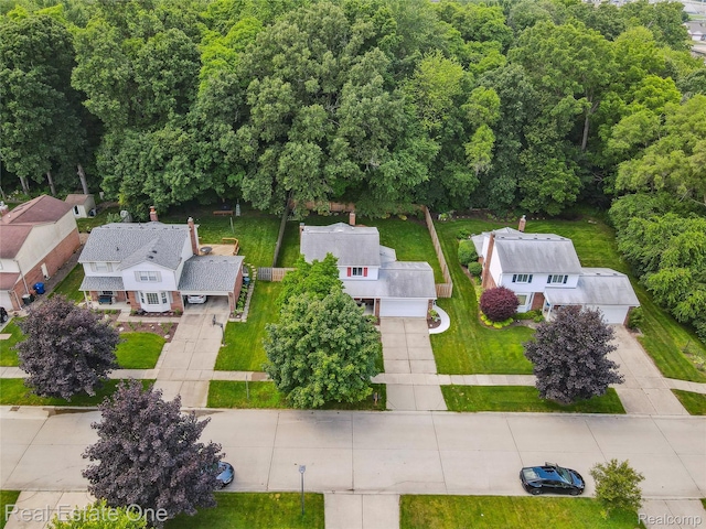 8409 Sandpiper St, Canton, MI 48187 - view from above of property
