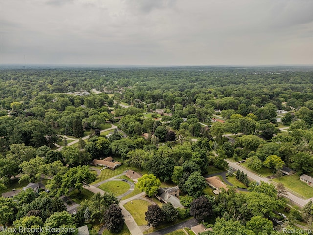 6730 Halyard Rd, Bloomfield Hills, MI 48301 - drone / aerial view of a heavily wooded area