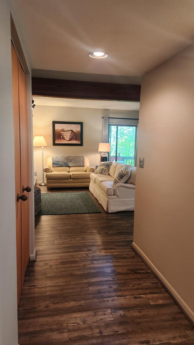 3400 Lakeside Dr S Unit 17, Petoskey, MI 49770 - living room with recessed lighting and wood finished floors