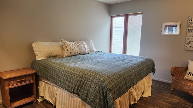 3400 Lakeside Dr S Unit 17, Petoskey, MI 49770 - bedroom with dark wood finished floors