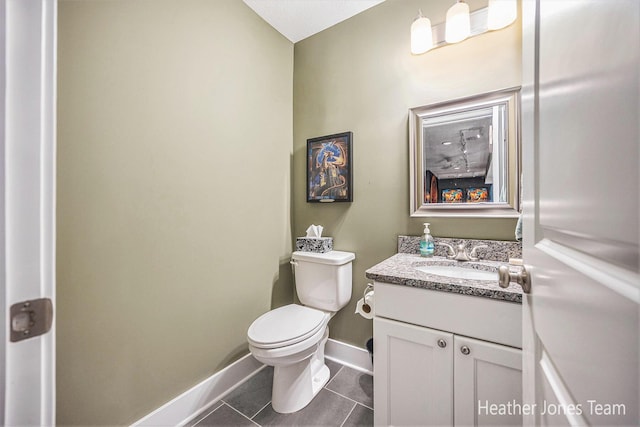 8035 Jericho Ave NE, Rockford, MI 49341 - half bath with tile patterned flooring and vanity