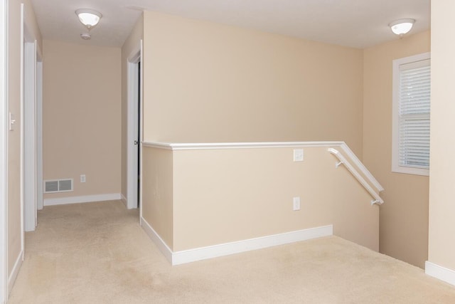 6107 Equestrian Woods Ct, Kalamazoo, MI 49009 - corridor with carpet flooring and an upstairs landing