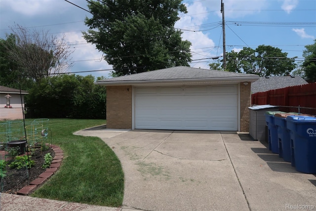 28242 Aline Dr, Warren, MI 48093 - view of detached garage