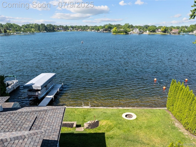 108 Highland Ave, Lake Orion, MI 48362 - dock with a water view