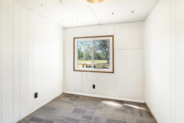 10295 S Osborn Ave, Fremont, MI 49412 - carpeted empty room with wood walls