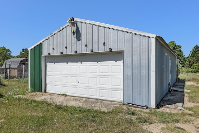 10295 S Osborn Ave, Fremont, MI 49412 - view of detached garage