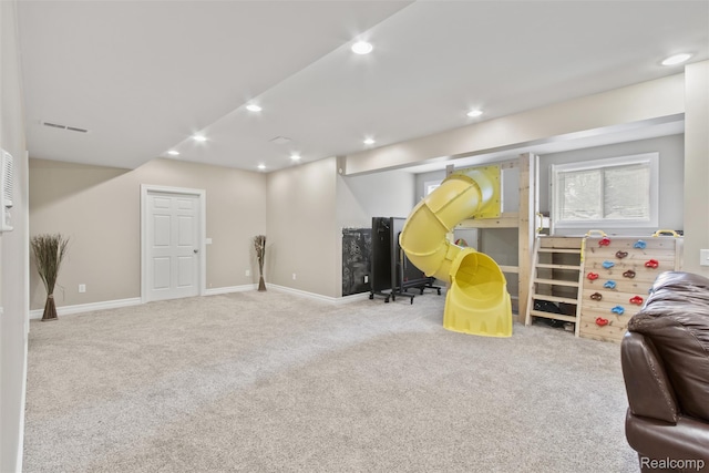 7759 W Branch Ct, Ypsilanti, MI 48197 - interior space with carpet flooring and recessed lighting