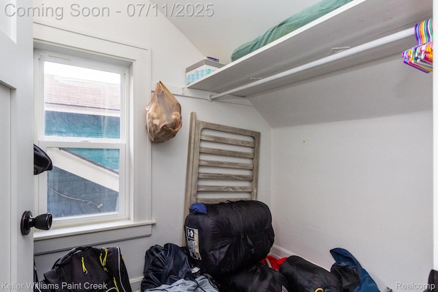 1424 Lakepointe St, Detroit, MI 48230 - walk in closet with lofted ceiling