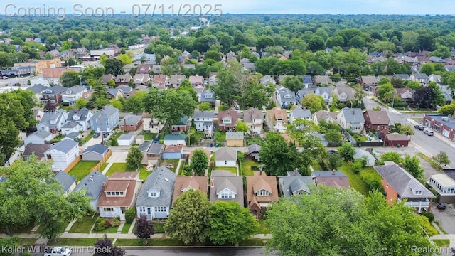 1424 Lakepointe St, Detroit, MI 48230 - aerial perspective of suburban area
