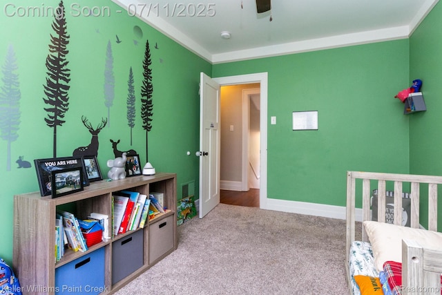 1424 Lakepointe St, Detroit, MI 48230 - carpeted bedroom featuring baseboards