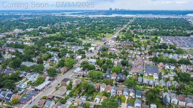 1424 Lakepointe St, Detroit, MI 48230 - aerial view of property's location featuring nearby suburban area