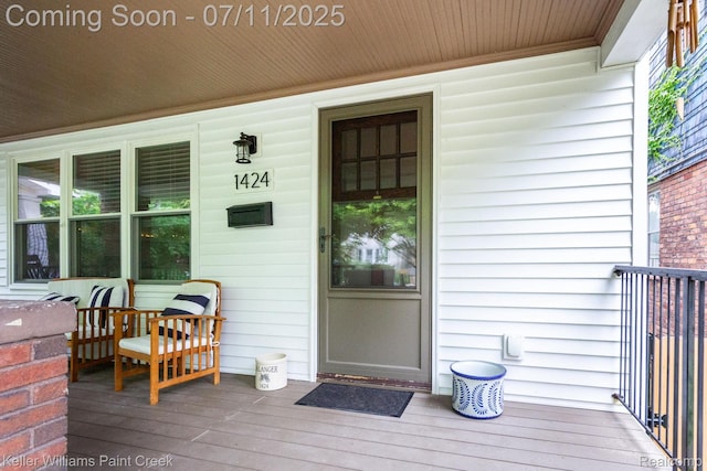 1424 Lakepointe St, Detroit, MI 48230 - entrance to property with a porch