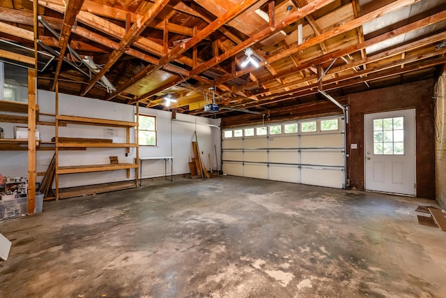 3813 Green Acre Dr, Saint Joseph, MI 49085 - garage with a garage door opener