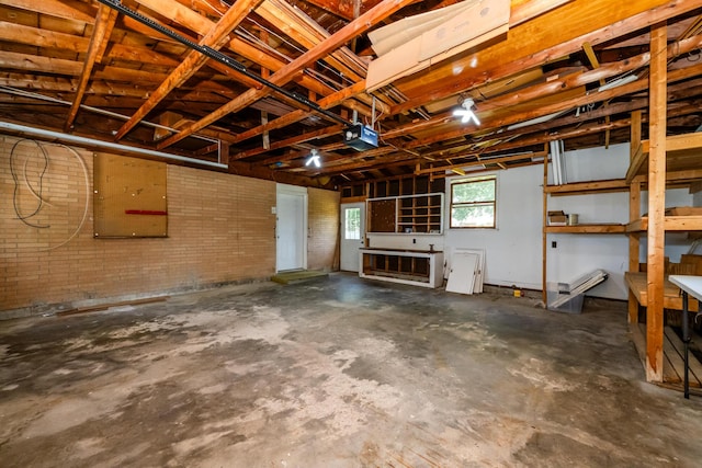 3813 Green Acre Dr, Saint Joseph, MI 49085 - garage with a garage door opener