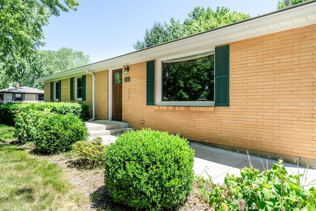 3813 Green Acre Dr, Saint Joseph, MI 49085 - ranch-style house with brick siding