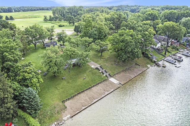 2807 Bartlett Rd, Pleasant Lake, MI 49272 - aerial view of a large body of water