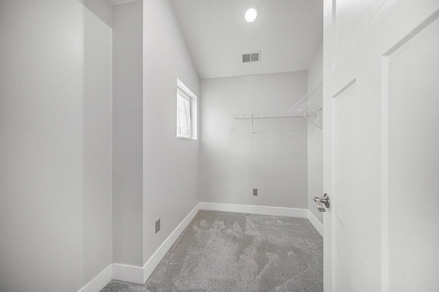 2807 Bartlett Rd, Pleasant Lake, MI 49272 - walk in closet featuring carpet flooring