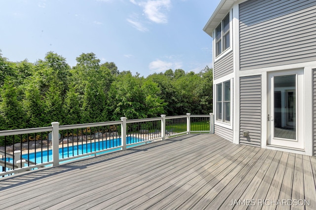 12974 Boulderway Trl, Grand Haven, MI 49417 - view of wooden deck