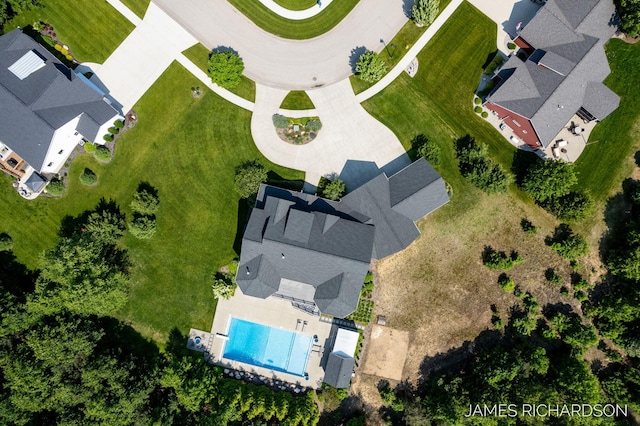 12974 Boulderway Trl, Grand Haven, MI 49417 - bird's eye view of a pool