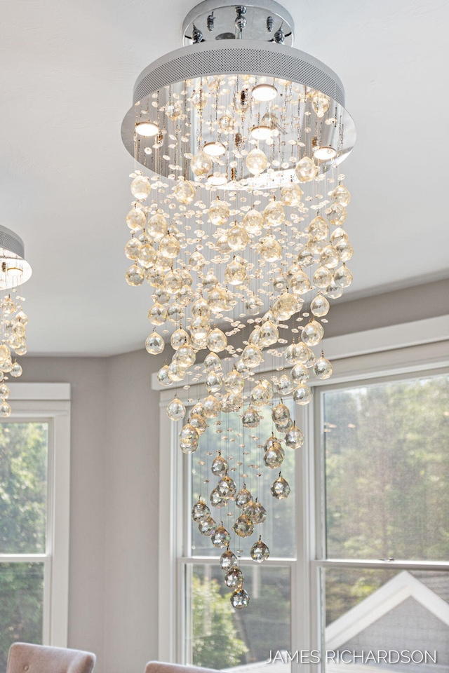 12974 Boulderway Trl, Grand Haven, MI 49417 - detailed view of a chandelier
