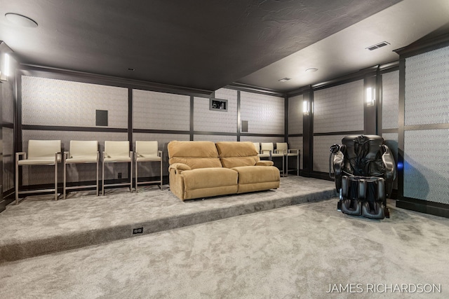 12974 Boulderway Trl, Grand Haven, MI 49417 - cinema room featuring carpet