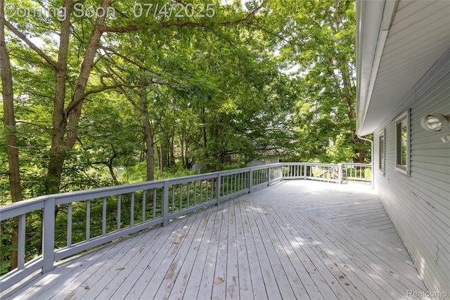 2680 Pardee Rd, Howell, MI 48843 - view of wooden deck