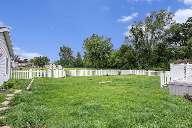 11508 Grand Blanc Rd, Gaines, MI 48436 - view of fenced backyard