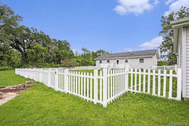 11508 Grand Blanc Rd, Gaines, MI 48436 - view of fenced yard