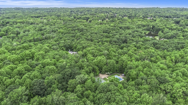 7085 Youngren Rd, Three Oaks, MI 49128 - aerial view of property and surrounding area featuring a heavily wooded area