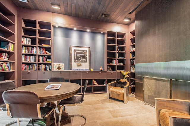 7085 Youngren Rd, Three Oaks, MI 49128 - misc room featuring built in shelves