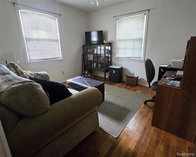 11019 Washington Ave, Mount Morris, MI 48458 - office featuring wood finished floors