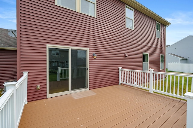 5661 Attleberry Ave, Kalamazoo, MI 49009 - view of wooden deck