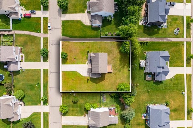 5661 Attleberry Ave, Kalamazoo, MI 49009 - aerial perspective of suburban area with property parcel outlined