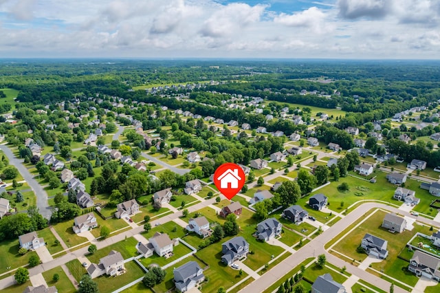 5661 Attleberry Ave, Kalamazoo, MI 49009 - aerial view of a heavily wooded area