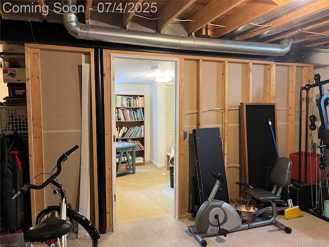 19754 E 14 Mile Rd, Roseville, MI 48066 - view of unfinished basement