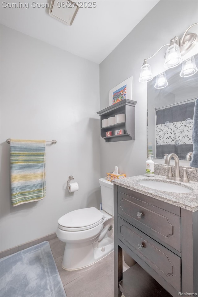 897 Whisperwood Trl, Fenton, MI 48430 - bathroom with vanity and tile patterned floors