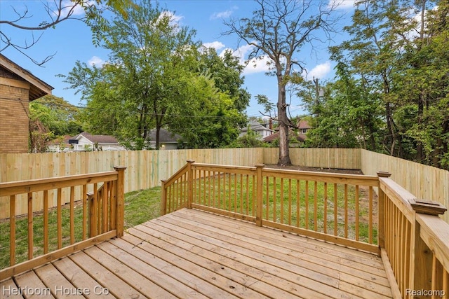 16514 Wildemere St, Detroit, MI 48221 - deck featuring a fenced backyard