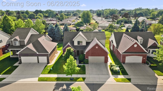 30493 Bradmore Rd, Warren, MI 48092 - aerial perspective of suburban area