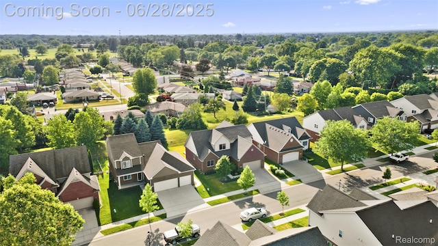 30493 Bradmore Rd, Warren, MI 48092 - aerial perspective of suburban area