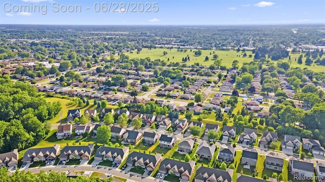 30493 Bradmore Rd, Warren, MI 48092 - drone / aerial view