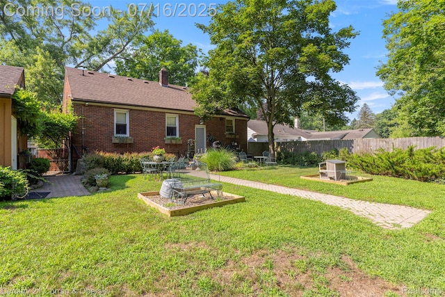 21280 Mada Ave, Southfield, MI 48075 - view of yard with a patio area