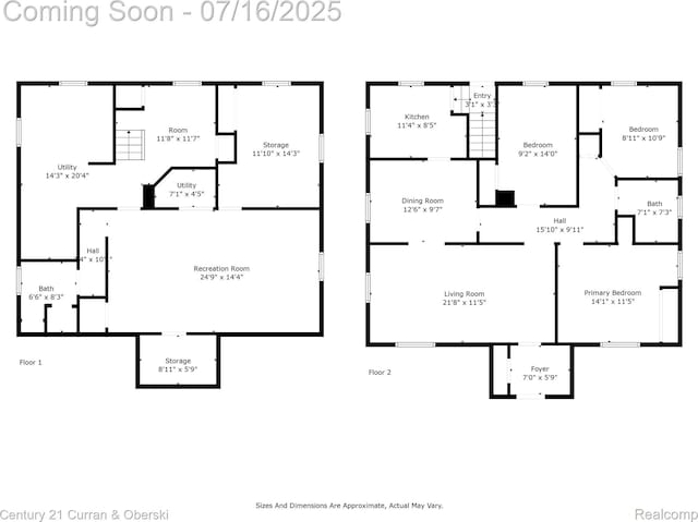 21280 Mada Ave, Southfield, MI 48075 - view of room layout