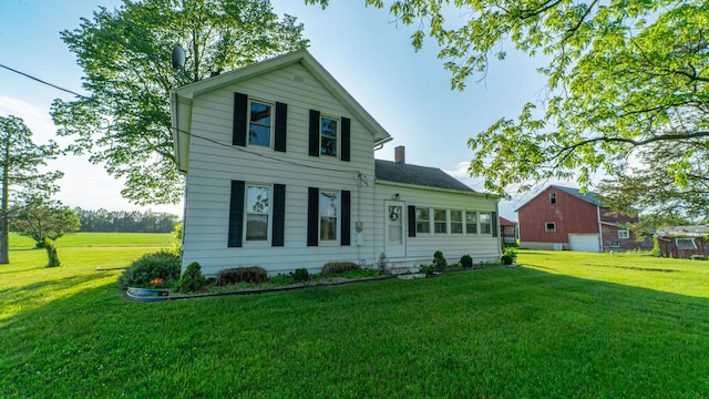 18216 S Schwark Rd, Three Oaks, MI 49128 - traditional home featuring a front lawn