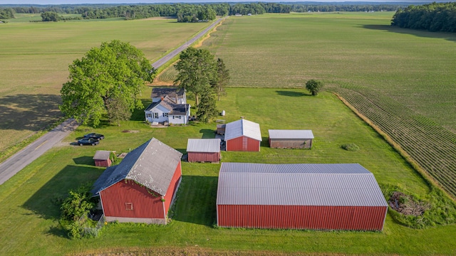 18216 S Schwark Rd, Three Oaks, MI 49128 - aerial view of sparsely populated area with a pastoral area