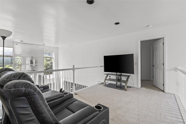 25893 Golf Pointe Dr, Southfield, MI 48075 - living area with carpet and baseboards